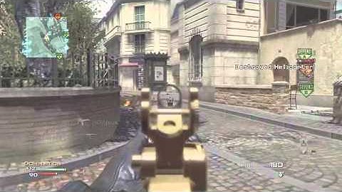 Mw3 Domination on Resistance MP7 Gameplay