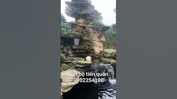thác nước phong thủy và hô koi tiêu chuẩn
