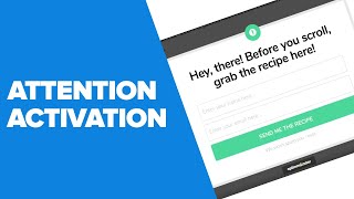 Stand Out to Website Visitors with Attention Activation
