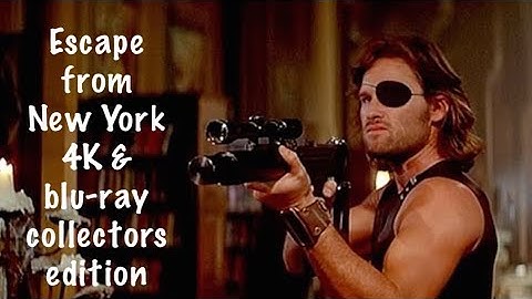 Unboxing Studio Canal’s collectors edition of “Escape from New York”