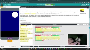 Code.org - Creating Apps with Devices - Circuit Playground: Lesson 5: Board Events: Level 8