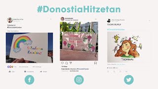 #DonostiaHitzetan