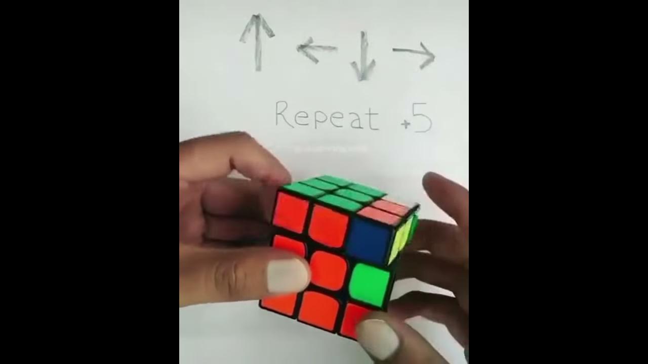 Cómo se hace el cubo de rubik