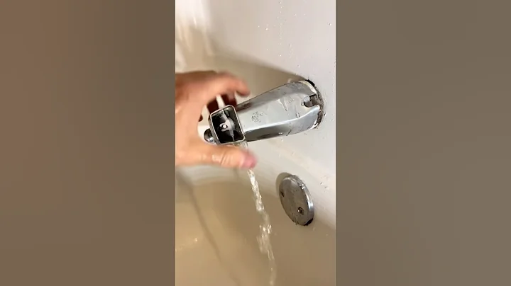 Leaking Tub Spout Fix in 30 seconds