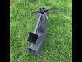 Building a Gravity Feed Rocket Camp Stove 4x4 Simple Design Building a Gravity Feed Rocket Camp Stove 4x4 Simple Design