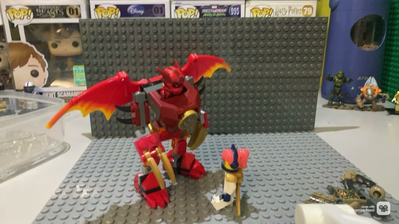 Kai and Sora VS Rock Monster