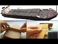 Making a Model Oil Tanker with Cardboard