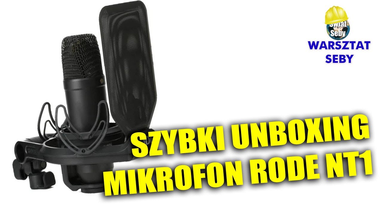 Szybki unboxing mikrofonu RODE NT1