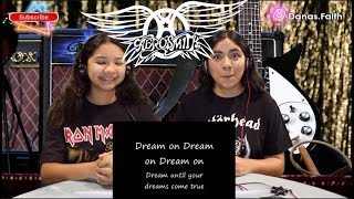 First Time Reacting to Aerosmith - Dream on- Lyrics