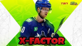 What makes Pettersson an x-factor in series against Oilers?