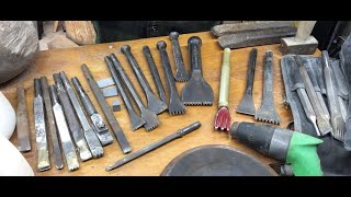Traditional Stone Carving Techniques- Hand and Machine Chisels for Stone Carving Video 1