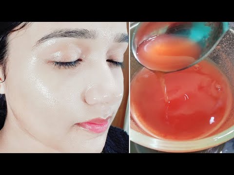 3 Days Glass Skin Challenge | Apply Tomato on Your Skin & Remove Dark Spots Pigmentation Permanently