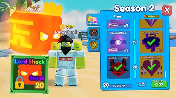 Hatching the Season 2 Eggs Until I get a SECRET PET in Mining Simulator 2!