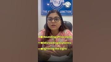 Common Mistakes in Numerical Questions | By Silky Goyal | The Academic Junction |