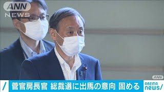 菅官房長官が出馬の意向　石破氏“総裁選をすべき”(2020年8月30日)