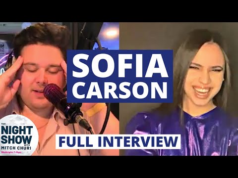 Sofia Carson On Disney, New Acting Projects, Dove Cameron & More |The Night Show W\ Mitch Churi