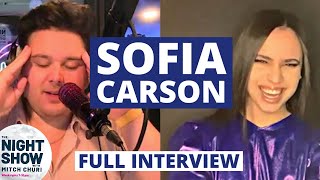 Famous Sofia Carson On Disney, New Acting Projects, Dove Cameron & More |The Night Show W\ Mitch Churi Net Worth