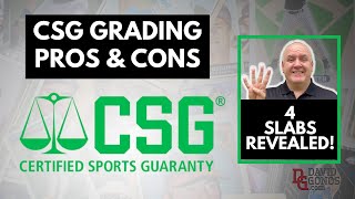 CSG Grading Pros👍 \& Cons 🏀🏈⚾️: 4 Sports Cards Graded
