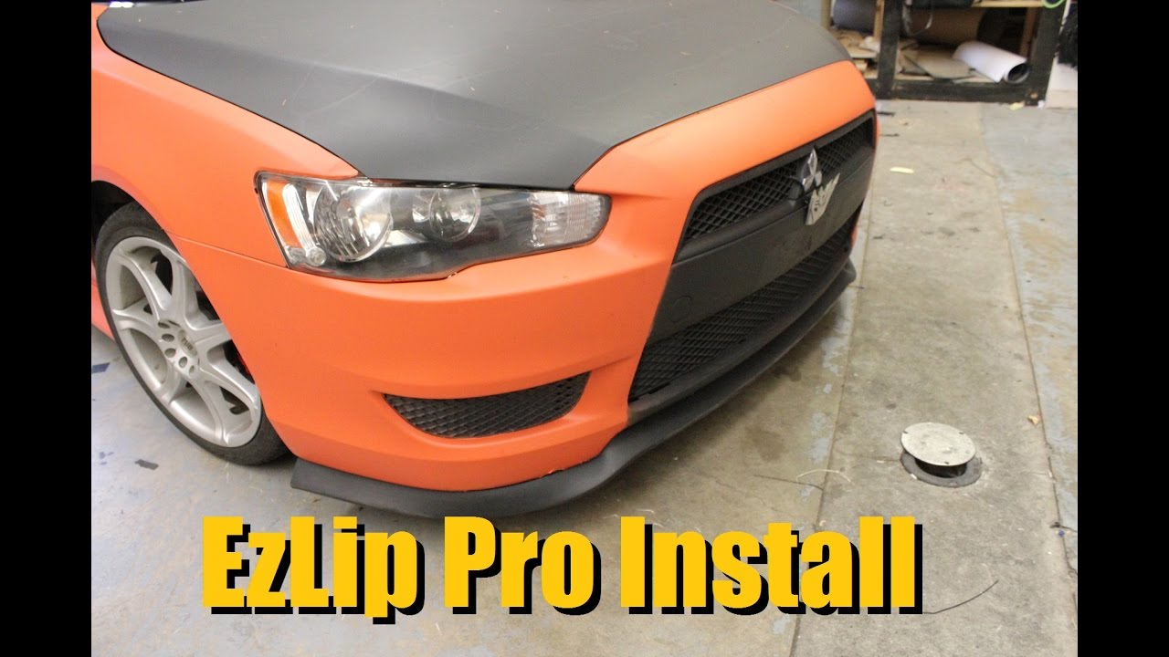 EZLip Pro Installation and Tips (Mitsubishi Lancer)
