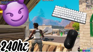 🥱GK61 KEYBOARD! ASMR!🤩Tilted Zone Wars!😴Satisfying Keyboard Gameplay!🤩240FPS!😴