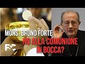 Mons bruno forte no alla comunione in bocca