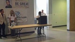 Youth of the Year Speech for Boys & Girls Clubs