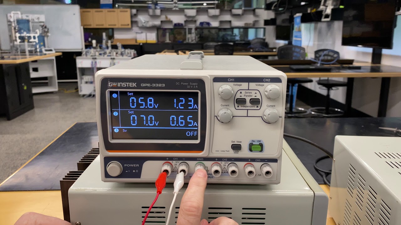 EG1012 Electric Circuits Lab Skills - How to use a bench power supply
