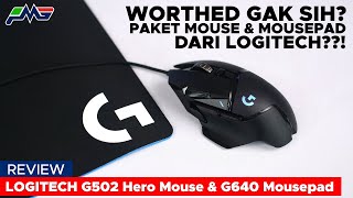 Yuk waktunya mouse gaming naik kelas! Logitech G502 Hero Mouse & G640 Mousepad Review Indonesia