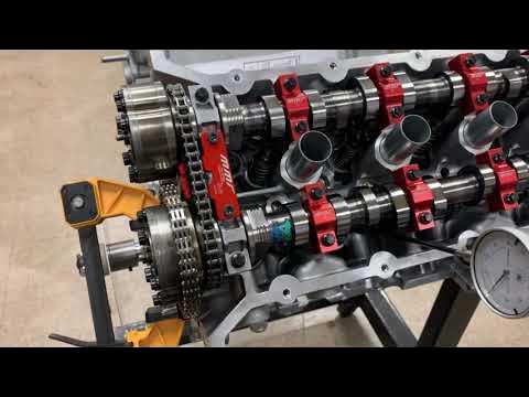 Coyote 5.0 Engine Build Part 5 -Piston to Valve / TDC - YouTube