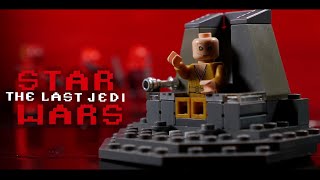 Star Wars The Last Jedi Throne Room Scene in LEGO