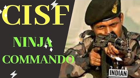 CISF Commando in action || Ninja Commando || Military Motivation