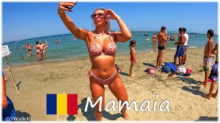 🇷🇴 Mamaia Romania Beach Walk  🏖  4K Walking Tour ☀️ 🇷🇴 (Sunny Day)