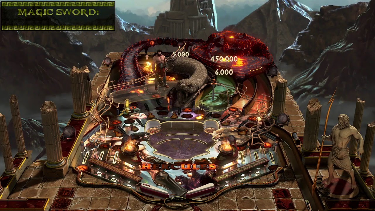 Gameplay Son of Zeus Pinball FX3 YouTube