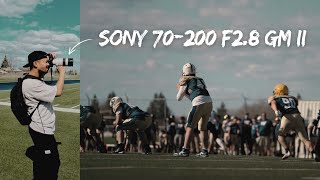 Shooting sports as a beginner with the Sony 70-200 F2.8 GM II