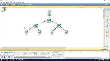 cara membuat topologi jaringan tree