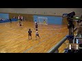 6日 ハンドボール女子 国体記念体育館Cコート 不来方×四日市商業 2回戦 2