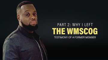 WMSCOG Former Member Debunks God The Mother (Luke Part 2)