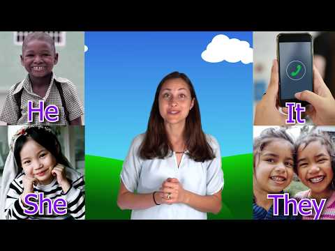 Pronouns Song - He, She, It, They | Songs for Speech Therapy and ELD