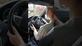 DO NOT LOOK AT THE STEERING WHEEL #driving #learn #learner #driver #howto #instructor