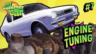 My Summer Car 💚 Engine Adjustment - Best Settings! (7 EP) Building Satsuma Ultimate Guide