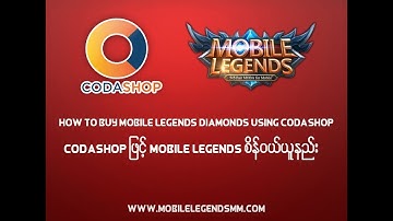 How To Buy Mobile Legends Diamonds using Codashop