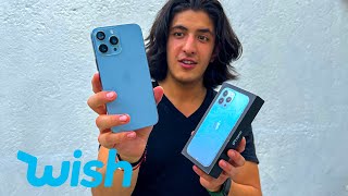 Compré un iPhone 13 PRO BARATÍSIMO en WISH