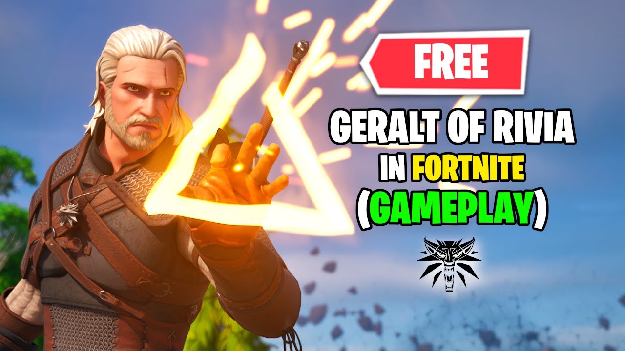 Fortnite: Como jogar com Geralt de The Witcher