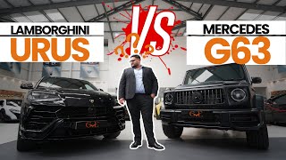 BATTLE OF THE SUPER SUVs | Lamborghini Urus Vs Mercedes G63