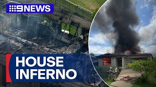 Famous Family home destroyed in Springfield inferno | 9 News Australia Net Worth