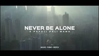 DJ NEVER BE ALONE X PAPALI I REMIX SLOW BEAT VIRAL TIK TOK TERBARU 2022