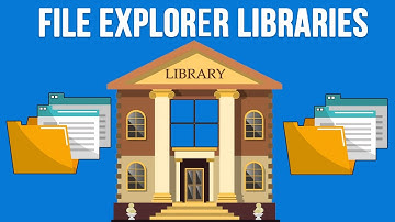 How to Use the Windows File Explorer Libraries