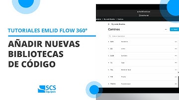 Cómo añadir una nueva biblioteca de códigos a Emlid Flow 360