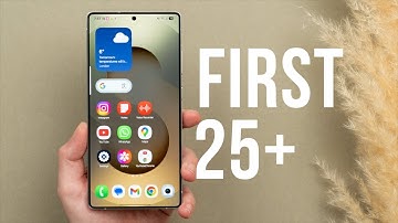 Galaxy S25 Ultra - First 25 Things To Do! (Tips & Tricks)