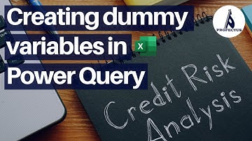 How to create dummy variable for credit risk analytics in MS Excel and PowerBI (using PowerQuery)